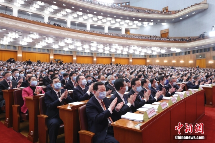 2023年3月5日，十四屆全國人大一次會議在北京人民大會堂開幕。<a target='_blank' href='/'><p  align=